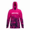 Fast Marine Hooded Performance Sun Shirt - Pink