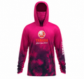 Fast Marine Hooded Performance Sun Shirt - Pink