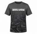 Fast Marine Performance Tee – Black Camo Fade