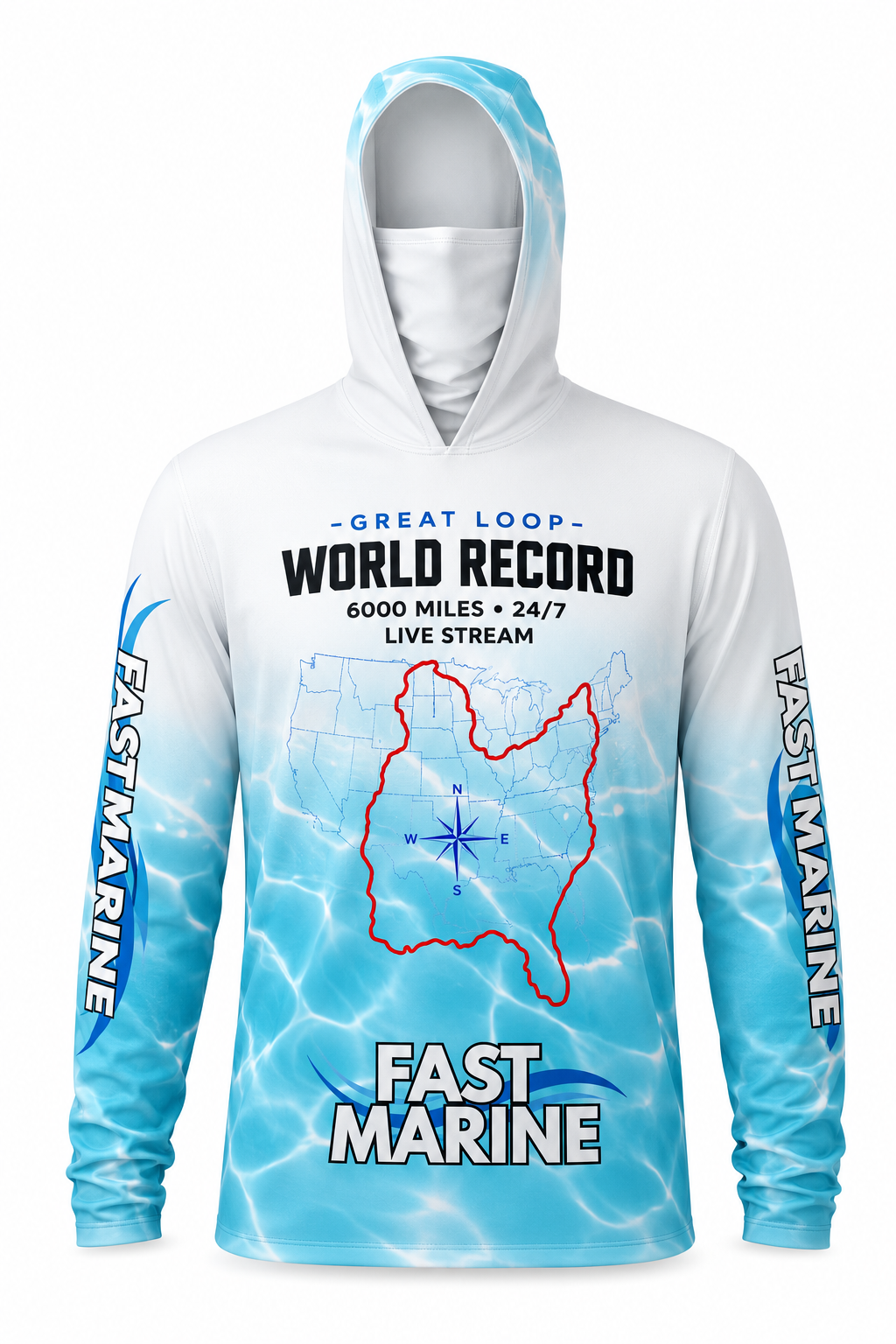 Great Loop World Record Performance Hoodie